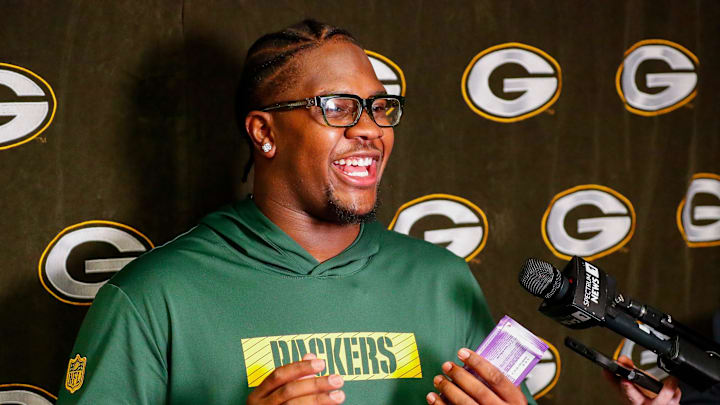 Green Bay Packers rookie defensive tackle Warren Brinson