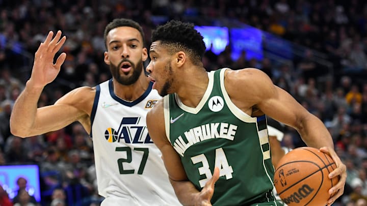 Gobert y Antetokounmpo entraron en el equipo defensivo ideal