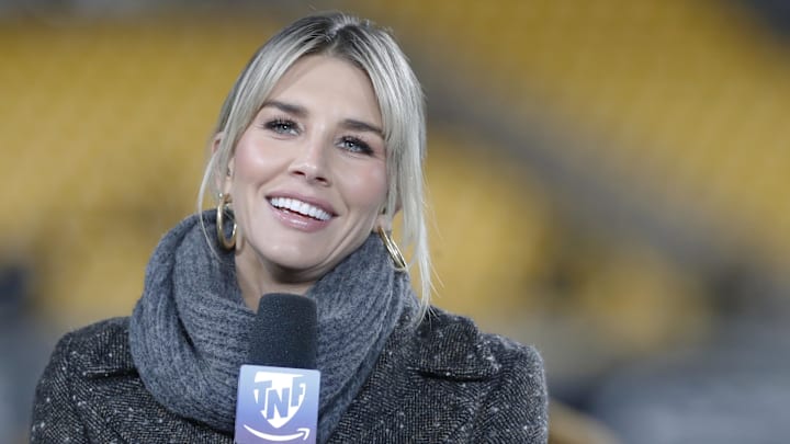 Dec 7, 2023: Amazon Prime Video 'Thursday Night Football' host Charissa Thompson at Acrisure Stadium. Dec 7, 2023: Amazon Prime Video 'Thursday Night Football' host Charissa Thompson at Acrisure Stadium.
