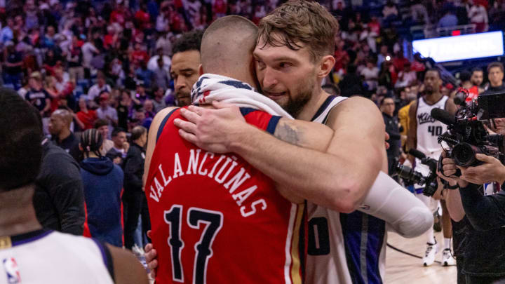 Former Gonzaga star Domantas Sabonis (10) could not lead Lithuania to the 2024 Paris Olympics. Photo by Stephen Lew-USA TODAY Sports Former Gonzaga star Domantas Sabonis (10) could not lead Lithuania to the 2024 Paris Olympics. Photo by Stephen Lew-USA TODAY Sports