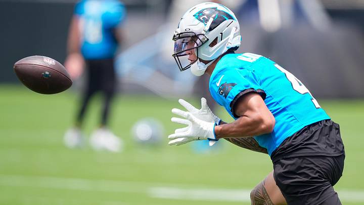 Carolina Panthers wide receiver Tetairoa McMillan. Carolina Panthers wide receiver Tetairoa McMillan.