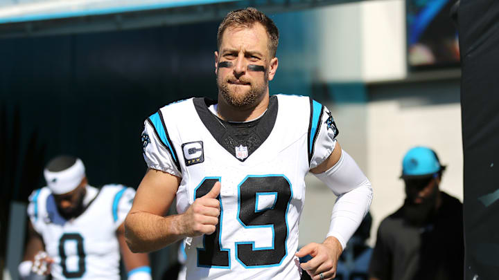 Carolina Panthers wide receiver Adam Thielen