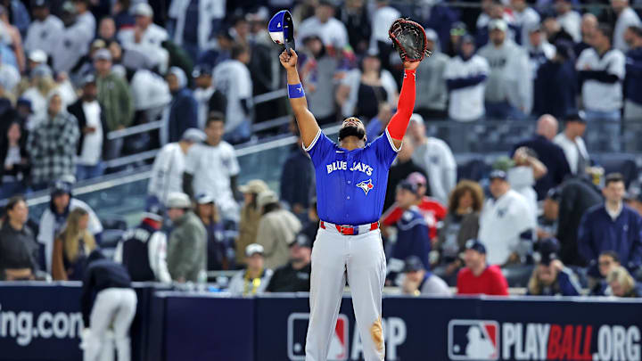 The Toronto Blue Jays and first baseman Vladimir Guerrero Jr. are +360 to win the World Series.