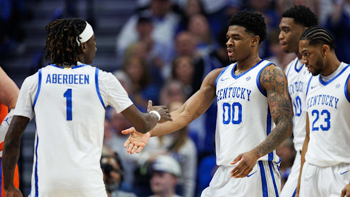 Kentucky Wildcats guard Otega Oweh.