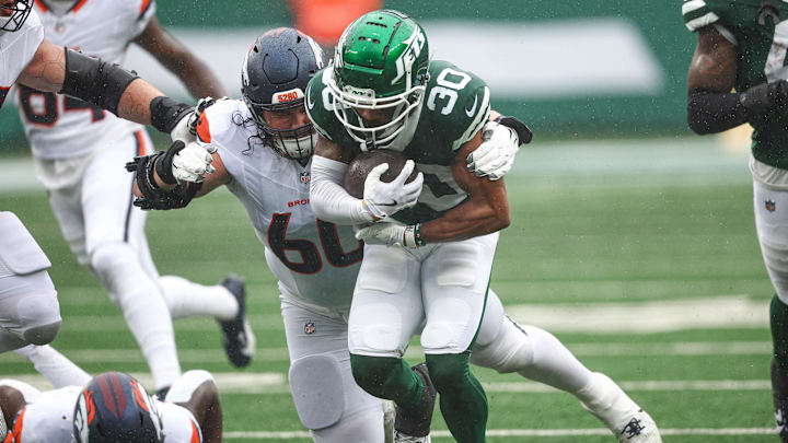 NY Jets cornerback Michael Carter II