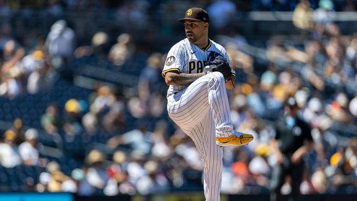 Sep 3, 2025; San Diego, California, USA; San Diego Padres starting pitcher Nestor Cortes (65) throws a pitch during the first inning against the Baltimore Orioles at Petco Park. Mandatory Credit: David Frerker-Imagn Images Sep 3, 2025; San Diego, California, USA; San Diego Padres starting pitcher Nestor Cortes (65) throws a pitch during the first inning against the Baltimore Orioles at Petco Park. Mandatory Credit: David Frerker-Imagn Images
