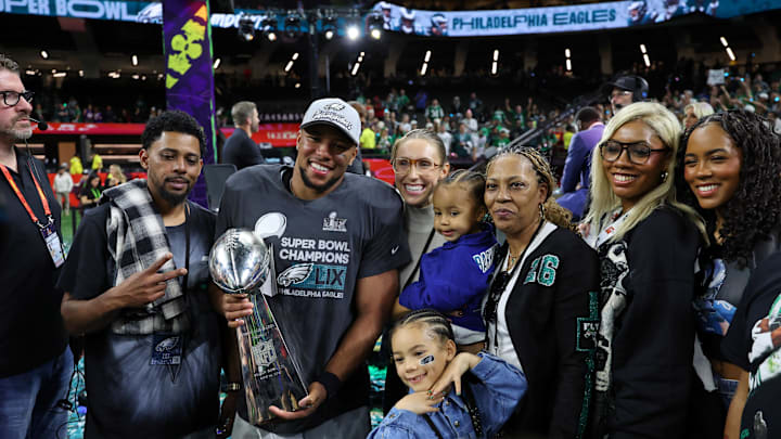 El corredor Saquon Barkley ayudó a los Philadelphia Eagles a conquistar el Super Bowl LIX en la NFL