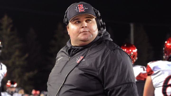 Mike Schmidt with the San Diego State program.