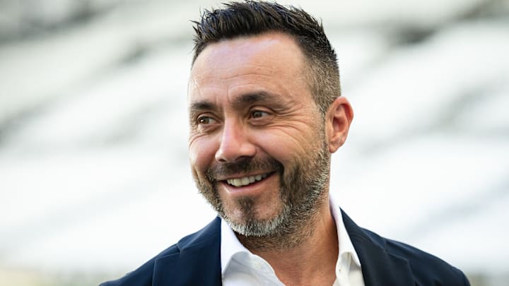 Le tacticien italien, Roberto De Zerbi, a réalisé une bonne première saison à l'OM.