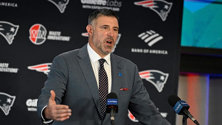Mike Vrabel was 54-45 in six seasons as the head coach of the Tennessee Titans.