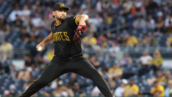 Jun 12, 2026; Pittsburgh, Pennsylvania, USA;  Pittsburgh Pirates relief pitcher Antwone Kelly (62) pitches during the seventh inning against the Miami Marlins to make his major league debut at PNC Park. Mandatory Credit: Charles LeClaire-Imagn Images
