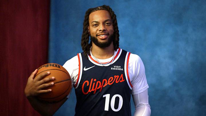 Sep 28, 2026; Los Angeles, CA, USA; Los Angeles Clippers guard Darius Garland (10) during media day at Intuit Dome. Mandatory Credit: Jayne Kamin-Oncea-Imagn Images Sep 28, 2026; Los Angeles, CA, USA; Los Angeles Clippers guard Darius Garland (10) during media day at Intuit Dome. Mandatory Credit: Jayne Kamin-Oncea-Imagn Images