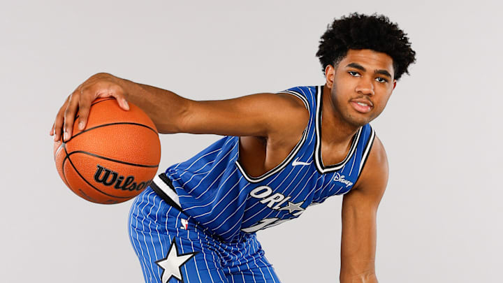 Jase Richardson does not have a lot of expectations entering his rookie year on a contending team. But he has a big role to play for the Orlando Magic.