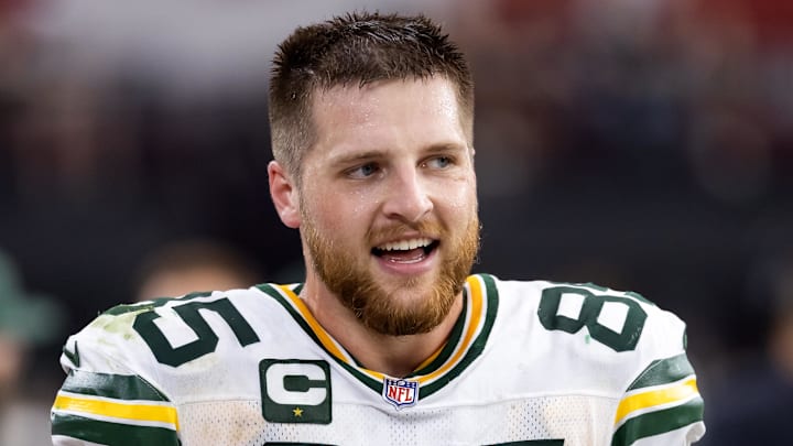 Green Bay Packers tight end Tucker Kraft