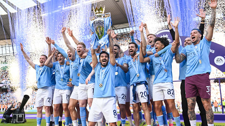Man City will be aiming for their fourth successive Premier League title in 2023/24