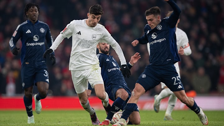 Manchester United e Arsenal se enfrentam pela Premier League 2024/25