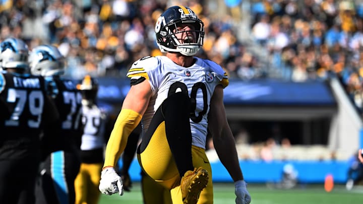 Pittsburgh Steelers linebacker T.J. Watt (90)