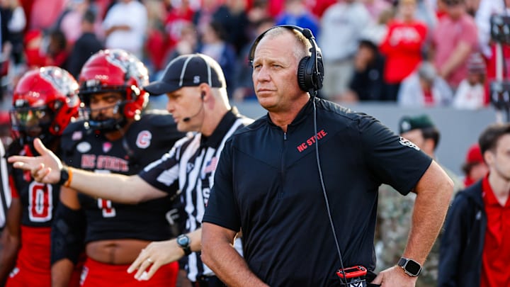 NC State football head coach Dave Doeren NC State football head coach Dave Doeren