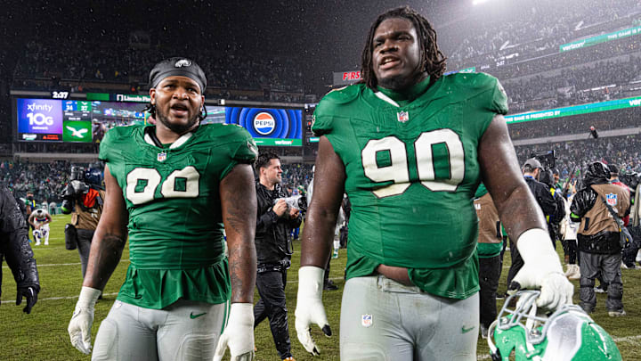 Jordan Davis, Jalen Carter, Philadelphia Eagles Jordan Davis, Jalen Carter, Philadelphia Eagles