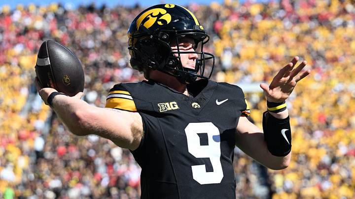 Hank Brown and Iowa are home favorites against Wisconsin.
