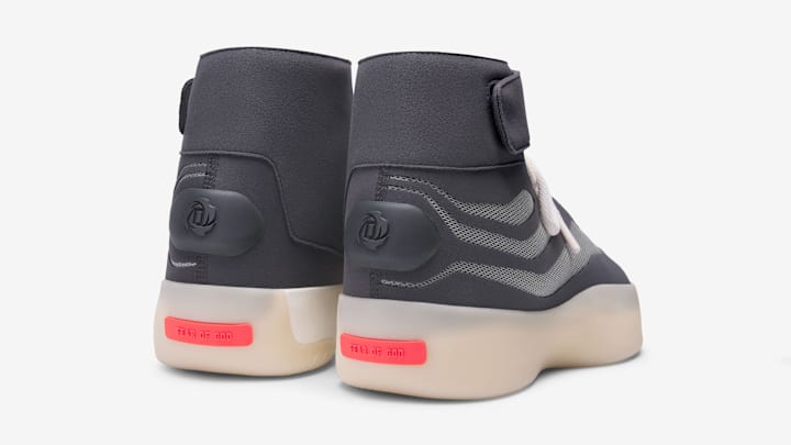 The adidas x Fear of God Athletics II Basketball 'Derrick Rose' colorway.