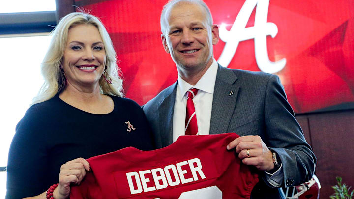 Jan 13, 2024; Tuscaloosa, AL, USA; The University of Alabama introduced new head football coach