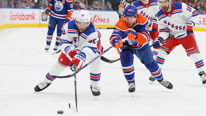 New York Rangers v Edmonton Oilers