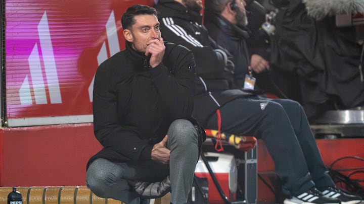 Albert Riera bei seinem Debüt für Eintracht Frankfurt