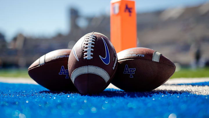 Oct 18, 2025; Colorado Springs, Colorado, USA; A general view before the game between the Air Force Falcons and the Wyoming Cowboys at Falcon Stadium. Mandatory Credit: Isaiah J. Downing-Imagn Images