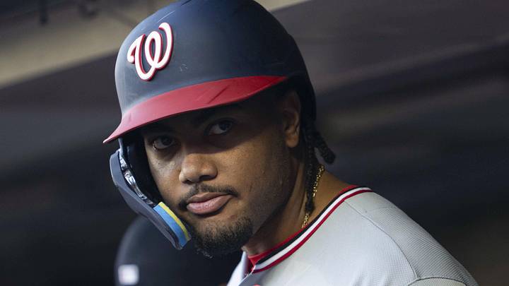 Washington Nationals outfielder James Wood Washington Nationals outfielder James Wood