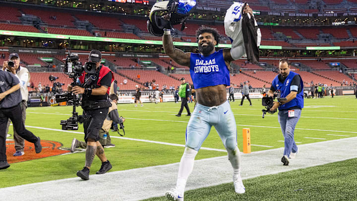 Dallas Cowboys running back Ezekiel Elliott