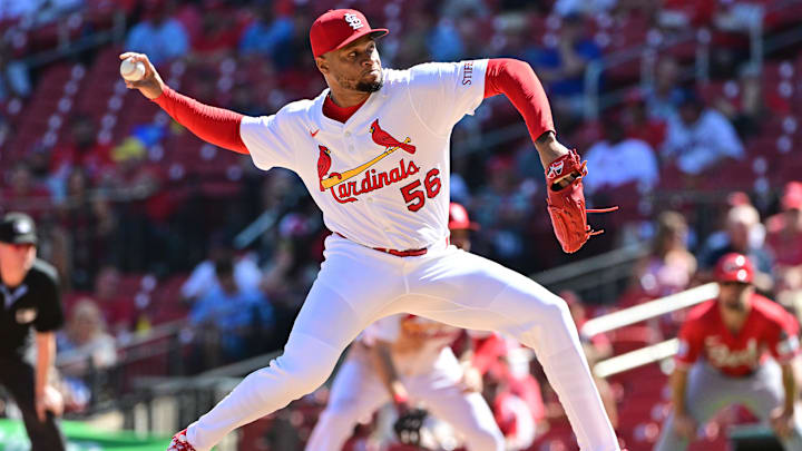 St. Louis Cardinals pitcher Jorge Alcala