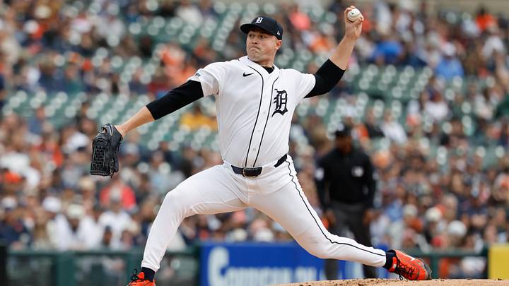 Apr 12, 2026; Detroit, Michigan, USA; Detroit Tigers pitcher Tarik Skubal (29) pitches in the first inning against the Miami Marlins at Comerica Park. Mandatory Credit: Rick Osentoski-Imagn Images Apr 12, 2026; Detroit, Michigan, USA; Detroit Tigers pitcher Tarik Skubal (29) pitches in the first inning against the Miami Marlins at Comerica Park. Mandatory Credit: Rick Osentoski-Imagn Images