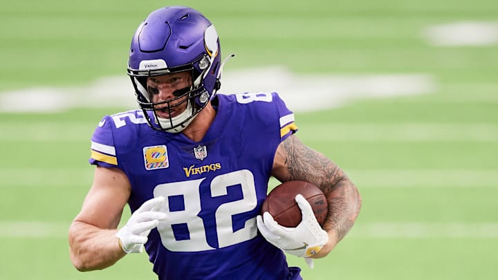 Former Minnesota Vikings tight end Kyle Rudolph
