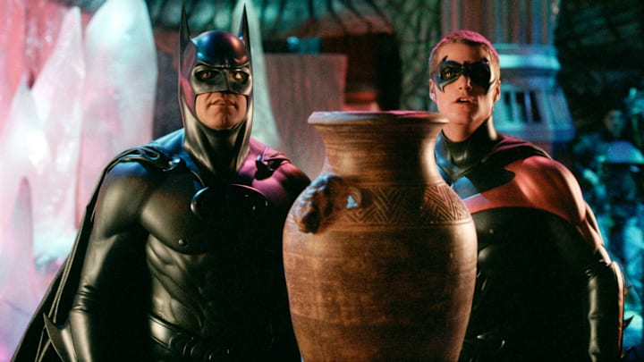 Photo: Batman and Robin / Warner Bros. Studios, Image Courtesy Fathom Events Press (Batman 80th Anniversary)