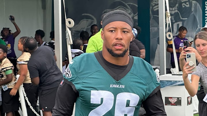 Eagles RB Saquon Barkley Eagles RB Saquon Barkley