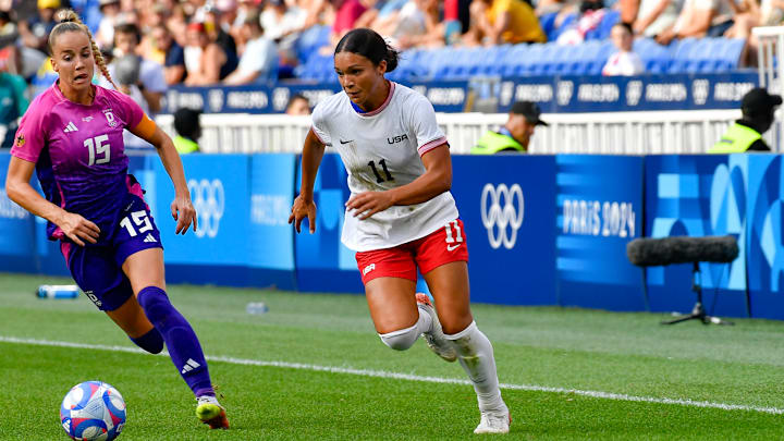 United States v Germany: Women's Football Semifinal - Olympic Games Paris 2024: Day 11