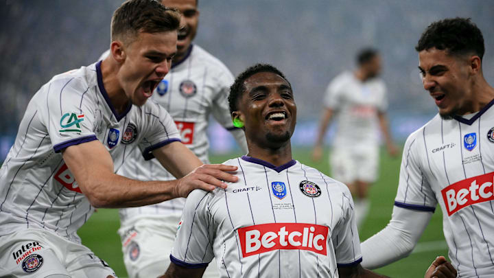 Logan Costa a inscrit un doublé en finale de Coupe de France.