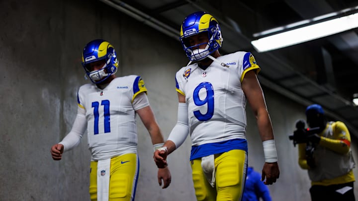 NFC Wild Card Playoffs - Los Angeles Rams, Matthew Stafford, Carson Wentz