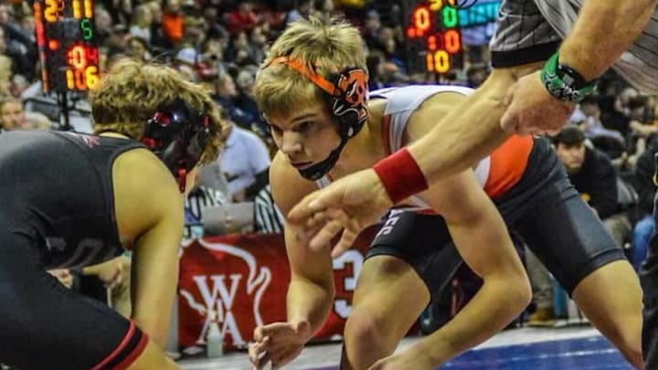 Hartford senior Gavin Wolters has been voted High School on SI Wisconsin Wrestling's Top Division 1 Competitor of 2025-26.
