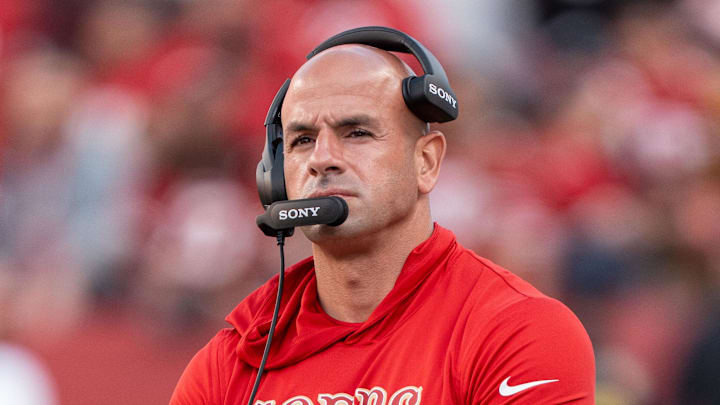 Tennessee Titans head coach Robert Saleh.