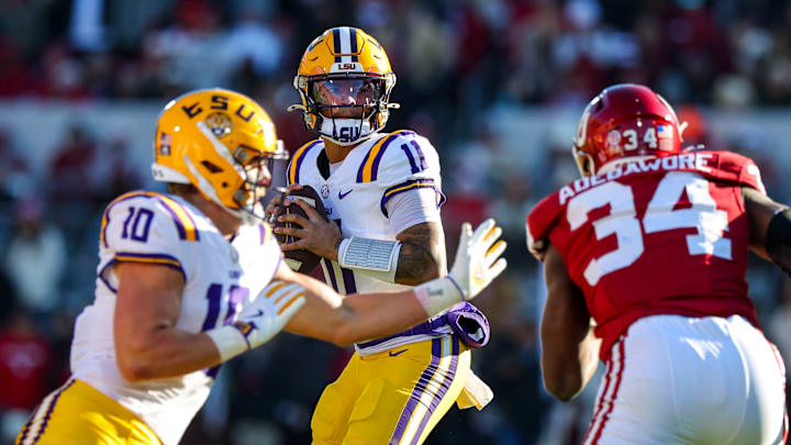 COLLEGE FOOTBALL: NOV 29 LSU at Oklahoma