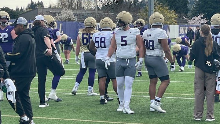 Freshman Derek Colman-Brusa cuts an impressive physique at 6-foot-5 and 295 pounds. 