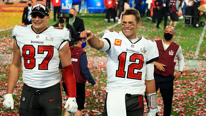 Rob Gronkowski y Tom Brady tienen una gran amistad 