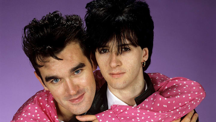 Morrissey and Johnny Marr of the Smiths
