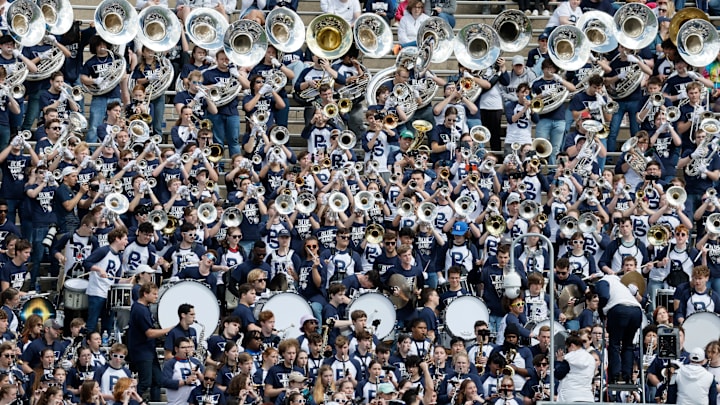 Penn State band at the Blue-White Spring Game