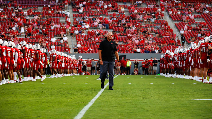 NC State football head coach Dave Doeren NC State football head coach Dave Doeren
