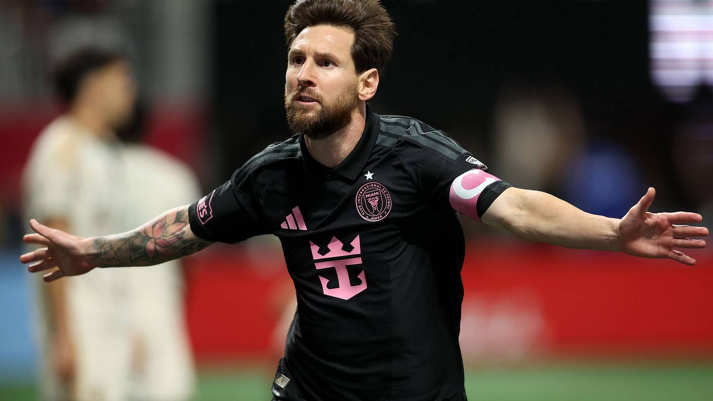 Cover art for Lionel Messi’s 14-Game Goal Run Matches Barcelona Record