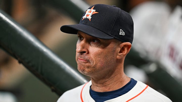 Houston Astros manager Joe Espada