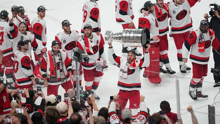 The Carolina Hurricanes are looking to win back-to-back Stanley Cup titles. The Carolina Hurricanes are looking to win back-to-back Stanley Cup titles.